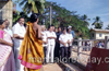 Corporation starts impounding water at new vented dam at Thumbe